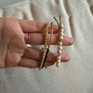 Gorjana and bauble bar bracelet